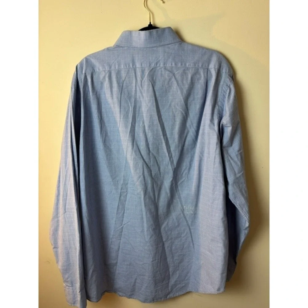 Polo by‎ Ralph Lauren 18 36/37 Plaid Long Sleeve Dress Shirt Work Casual